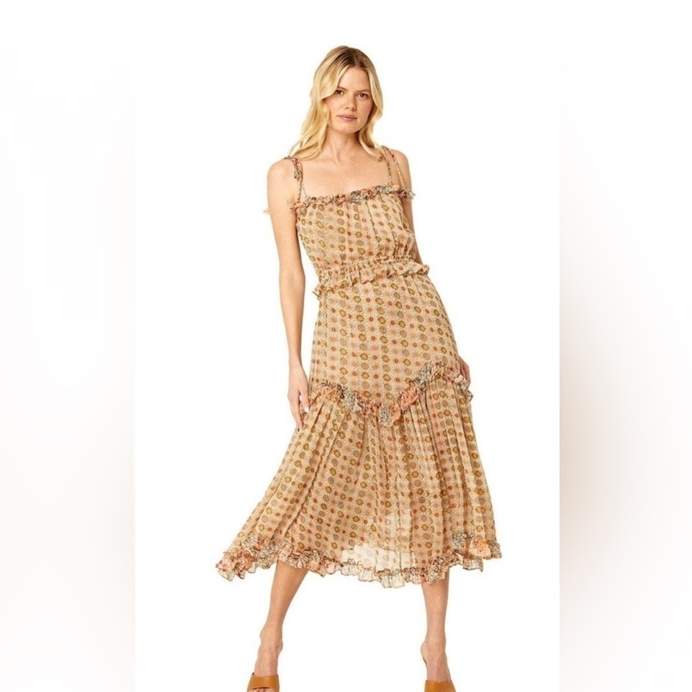 MISA long maxi dress